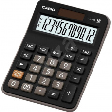 CASIO kalkulačka MX 12 B BK, Stolní kalkulátor CASIO kalkulačka MX 12 B BK, Stolní kalkulátor