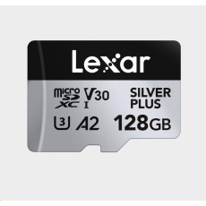 Lexar microSDXC Professional SILVER Plus UHS-I/U3/A2/4K R205/W150 (V30) 128GB