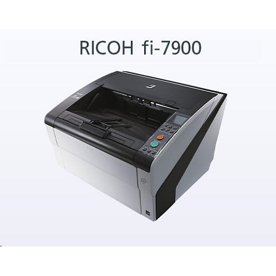 RICOH skener Fi-7900 A3, color, duplex, 140ppm v barvě 300dpi, USB 2.0, ADF 500, Z: 12M RICOH skener Fi-7900 A3, color, duplex, 140ppm v barvě 300dpi, USB 2.0, ADF 500, Z: 12M