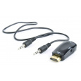 C-Tech HDMI na VGA + audio adaptér, M/F