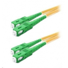 Duplexní patch kabel SM 9/125, OS2, SC(APC)-SC(APC), LS0H, 5m