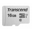 Karta TRANSCEND MicroSDHC 16GB 300S, UHS-I U1, bez adaptéra