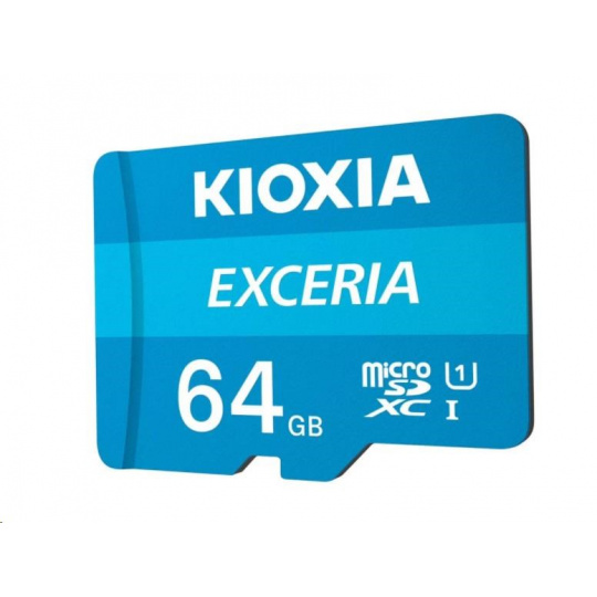 Karta microSD KIOXIA Exceria 64GB M203, UHS-I U1 Class 10