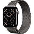 Apple Watch Series 11 GPS + Cellular 46mm Slate Titanium Case with Slate Milanese Loop - M/L