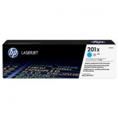 HP 201X High Capacity Cyan LJ Toner Cartridge, CF401X (2,300 pages)