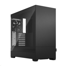 FRACTAL DESIGN skříň Pop Silent Black TG Clear Tint, 2x USB 3.0, bez zdroje, ATX