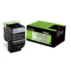 Čierny toner LEXMARK 702HK pre CS310/410/510, z programu Lexmark Return (4000 strán)