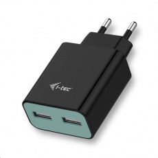 nabíjačka iTec USB Power 2 Port 2.4A - USB nabíjačka - čierna