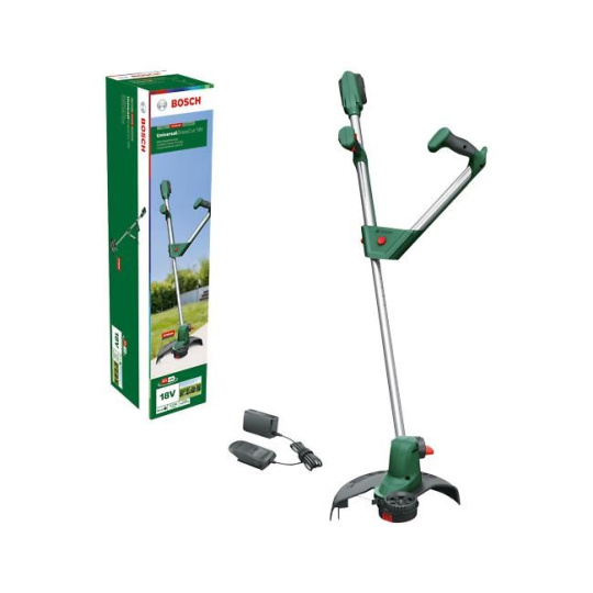 BOSCH UniversalGrassCut 18V-260, akumulátorová strunová sekačka, 18 V, struna 26 cm, akumulátor 2.0 Ah