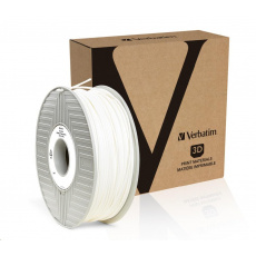 VERBATIM Filament pre 3D tlačiarne PRIMALLOY 2.85mm, 72m, 500g biela