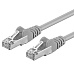 Premiumcord Patch kabel CAT 6a S-FTP,RJ45-RJ45,LSOH, AWG 26/7 10m šedá