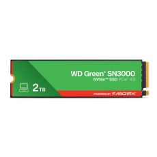 WD GREEN SSD 2TB SN3000 Powered by SanDisk, PCIe Gen4x4, M.2 2280, (R:5000/W:4200 MB/s)