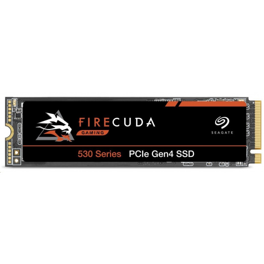 SEAGATE SSD 1TB FIRECUDA 530, M.2 2280, PCIe Gen4 x4, NVMe 1.4, R:7300/W:6000MB/s