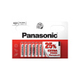 PANASONIC Zinkouhlíkové baterie Red Zinc R03RZ/10HH AAA 1,5V (Blistr 10ks)