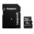 Karta GOODRAM MicroSDHC 32GB M1AA, UHS-I Class 10, U1 + adaptér