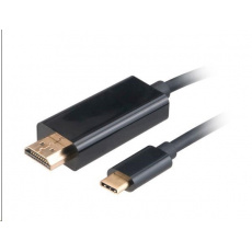 Adaptér AKASA USB Type-C na HDMI, kábel, 1.8m