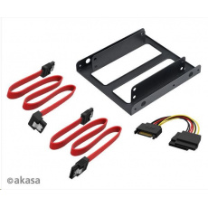 Adaptér AKASA 2.5" SSD a HDD + káble SATA