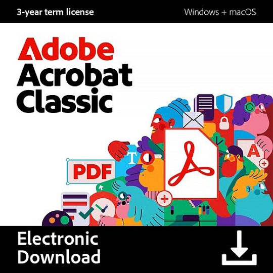 Acrobat Pro 2024 (Classic) for ENT MP ML (+CZ) Government Term License (Set up as 36 month) 1 User, Level 1, 1-9 Acrobat Pro 2024 (Classic) for ENT MP ML (+CZ) Government Term License (Set up as 36 month) 1 User, Level 1, 1-9