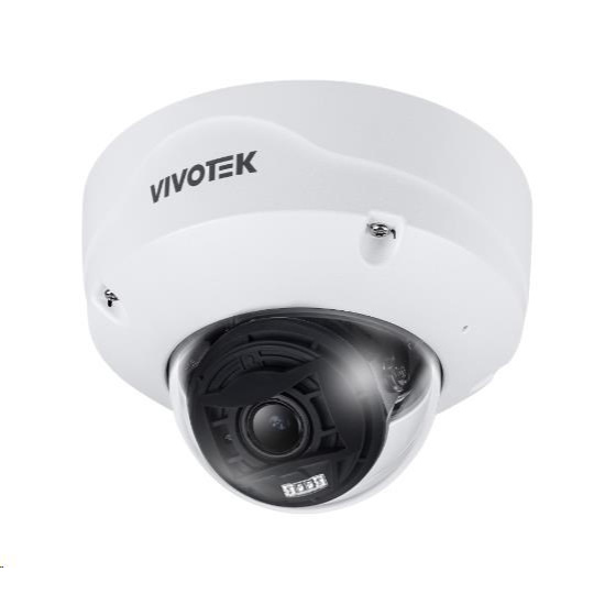 Vivotek FD9187-HT-A, 5Mpix, až 30sn/s, H.265, motorzoom 2.7-13.5 mm (100-30°),DI/DO,PoE,Smart IR,SNV,WDR,MicroSDXC,vnútorné