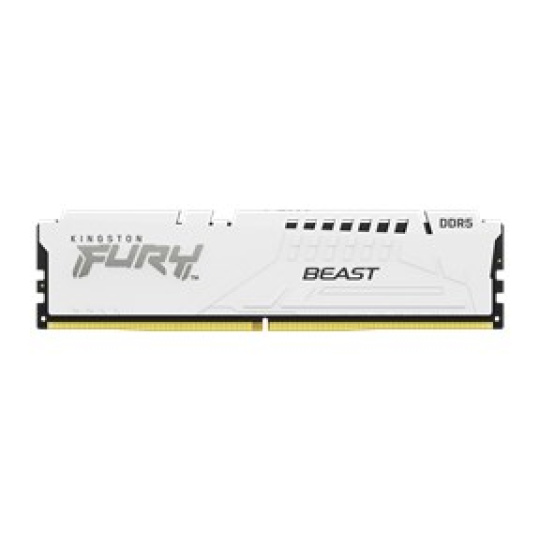 KINGSTON DIMM DDR5 32GB 6000MT/s CL36 FURY Beast Bílá EXPO