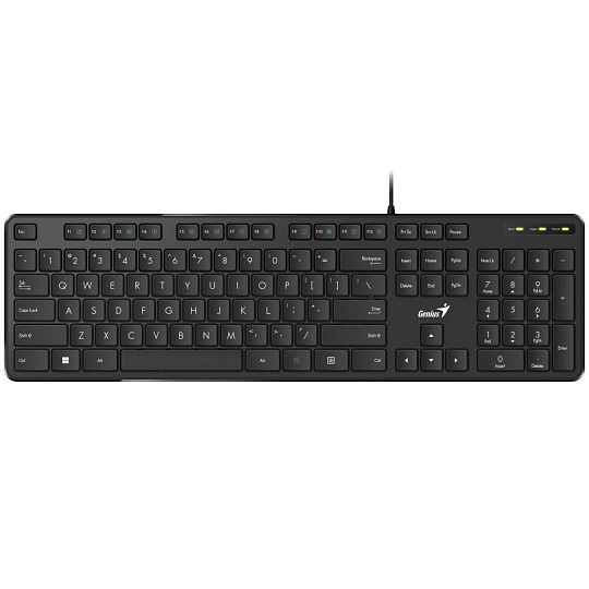 GENIUS klávesnice Slimstar M200/ Drátová/ USB/ černá/ CZ+SK layout GENIUS klávesnice Slimstar M200/ Drátová/ USB/ černá/ CZ+SK layout