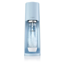 BAZAR - SodaStream Terra Blue výrobník sody, mechanický, 1l láhev SodaStream Fuse, bombička s CO2, modrý - poš. obal