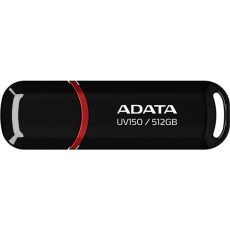 ADATA Flash Disk 512GB UV150, USB 3.2, černá