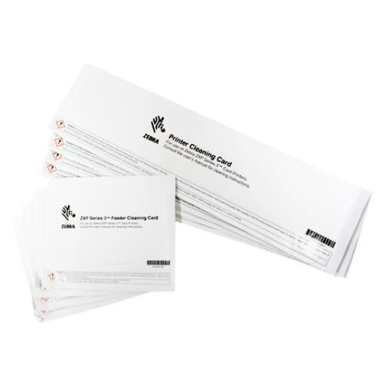 ZEBRA čistiaca sada Zebra ZXP3, 4ks + 4ks kariet