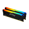 KINGSTON DIMM DDR4 16GB (Kit of 2) 2666MT/s CL16 FURY Beast RGB