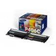 HP - Samsung CLT-P406C 4-pk CYMK Toner Crt (1,500 / 1,000 pages)