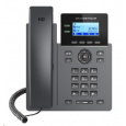 Grandstream GRP2602 [telefón VoIP - 2.21" 132 x 48 grafika, 4x SIP účet, 2x RJ45 10/100 Mbps]