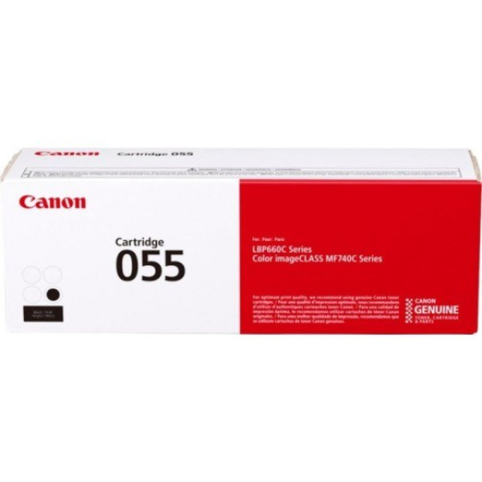 BAZAR - Canon TONER CRG-055 černý pro i-SENSYS LBP663Cdw, LBP664Cx, MF742Cdw, MF744Cdw (2 300 str.) - Rozbaleno (Komplet