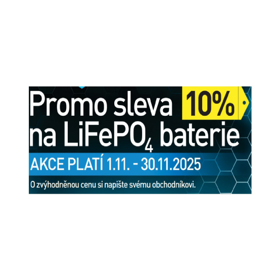 AVACOM A2D2 baterie LiFePO4 12,8V 50Ah M6