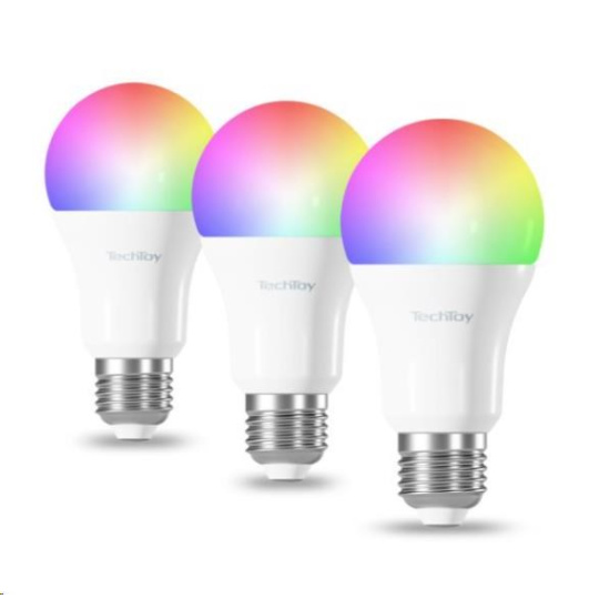 TechToy Smart Bulb RGB 9W E27 ZigBee 3pcs set