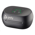 Poly Voyager Free 60+ MS Teams bluetooth headset, BT700 USB-A adaptér, dotykové nabíjecí pouzdro, černá