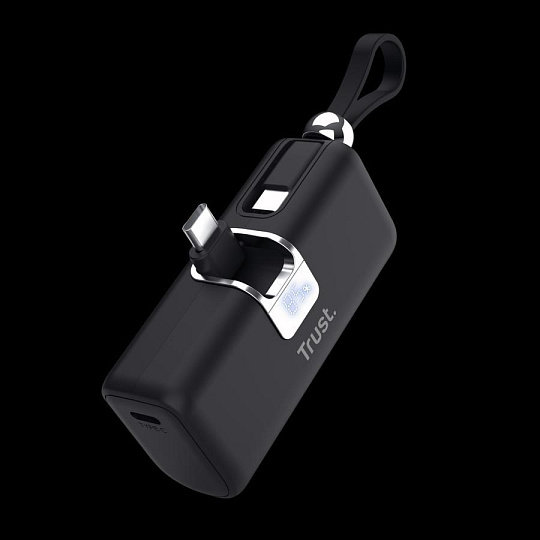 TRUST powerbanka PACTO 5000 PD POCKET, černá TRUST powerbanka PACTO 5000 PD POCKET, černá