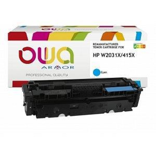 OWA Armor toner pro HP CLJ Pro MFP M450 cyan, level man., 6.000 str., komp.s W2031X