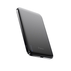BMX SolidSafe™ Air Titanium 5K Qi2 Wireless Magnetic Power Bank, Black