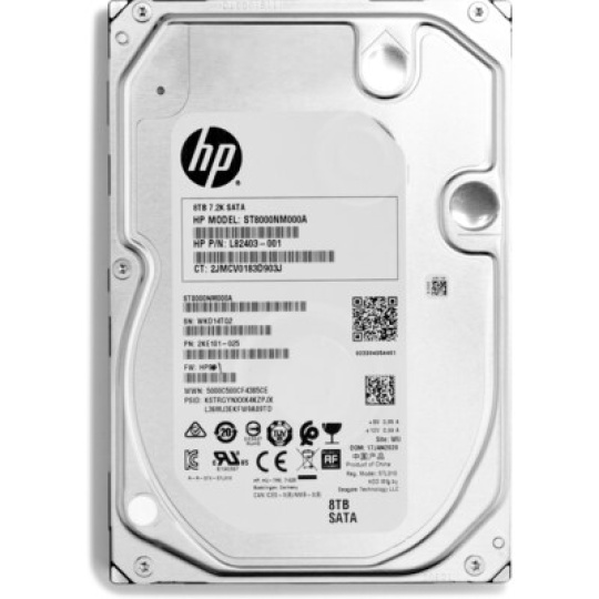 HP 8 TB SATA 6 Gb/s 7200 Enterprise HDD podporovaný v osobných pracovných staniciach