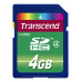 Karta TRANSCEND SDHC 4 GB triedy 4