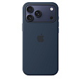 Apple iPhone 17 Pro Max Silicone Case with MagSafe – Midnight