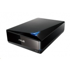 ASUS BLU-RAY Writer BW-12D1S-U, externý, čierny, USB 3.0, (Softvér)