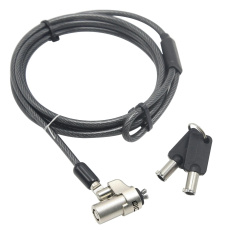 DICOTA Security Cable Wedge Lock Ultra Slim masterkeyed 3.2x4.5mm slot DICOTA Security Cable Wedge Lock Ultra Slim masterkeyed 3.2x4.5mm slot