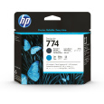 HP 774 Matte Black/Cyan Printhead