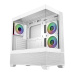 Cooler Master case Elite 690 Wood, ATX, Průhledná bočnice, 3x 120mm ARGB Fan, Bílá