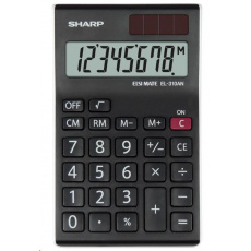 SHARP kalkulačka - EL-310ANWH - černá SHARP kalkulačka - EL-310ANWH - černá