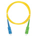 XtendLan simplexní patch kabel SM 9/125, OS2, SC-SC(APC), LS0H, 5m