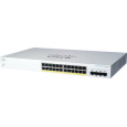 Cisco switch CBS220-24P-4G-UK (24xGbE,4xSFP,24xPoE+,195W) - REFRESH
