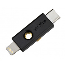 YubiKey 5Ci - USB-C + Lightning, klíč/token s vícefaktorovou autentizaci, podpora OpenPGP a Smart Card (2FA)