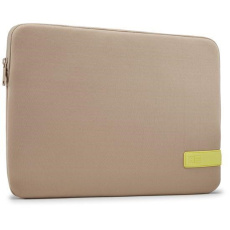 Case Logic Reflect pouzdro na notebook 14" REFPC114 - Plaza Taupe/Sunny Lime